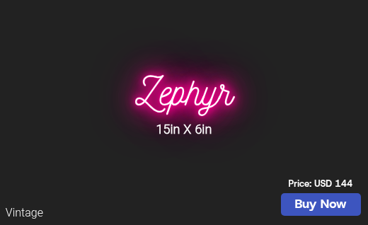 CUSTOM NEON SIGN FOR Hall Terri61