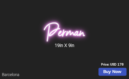 CUSTOM NEON SIGN FOR Gr8mom73