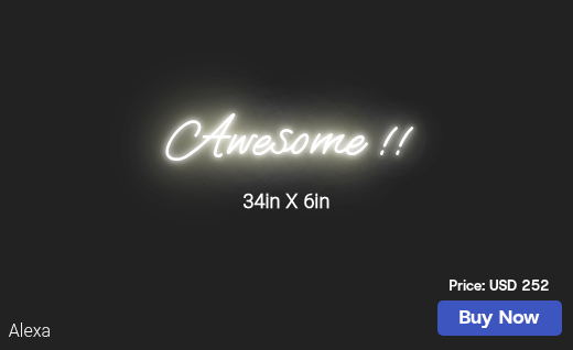 CUSTOM NEON SIGN FOR G5
