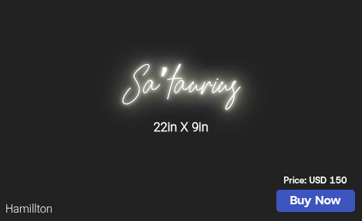 CUSTOM NEON SIGN FOR Svweldon04