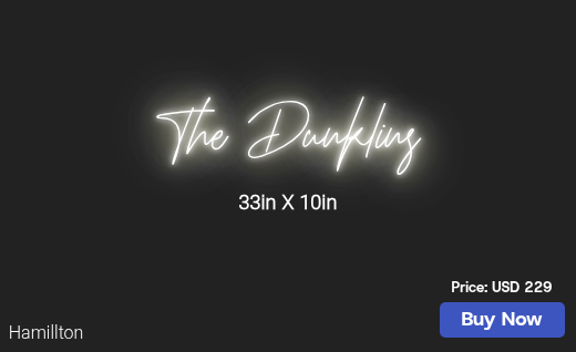 CUSTOM NEON SIGN FOR Ndunklin