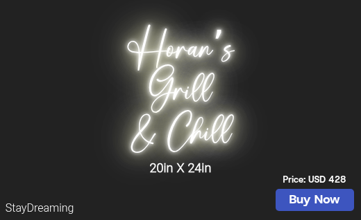 CUSTOM NEON SIGN FOR Choran1020