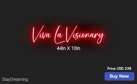 CUSTOM NEON SIGN FOR Victoria