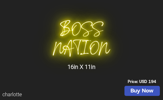 CUSTOM NEON SIGN FOR Jefatheoneandonly