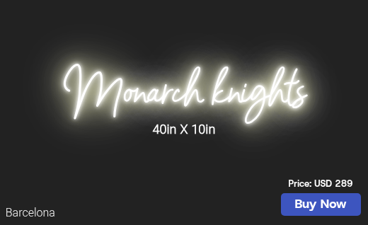 CUSTOM NEON SIGN FOR Eja0322