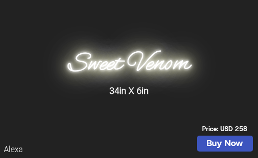 CUSTOM NEON SIGN FOR Hannah