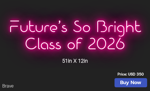 CUSTOM NEON SIGN FOR Fcampbell921