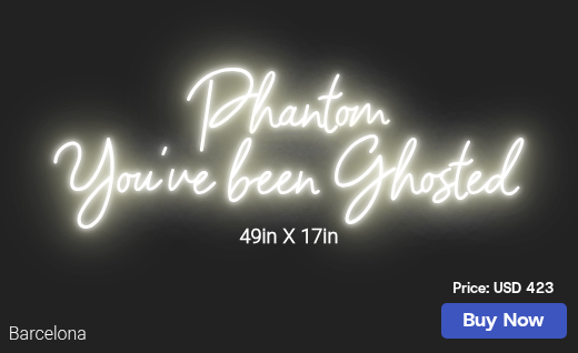 CUSTOM NEON SIGN FOR Dchap26