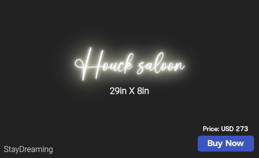 CUSTOM NEON SIGN FOR Jlh4