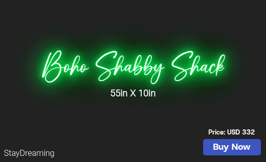 CUSTOM NEON SIGN FOR Robbielashelle