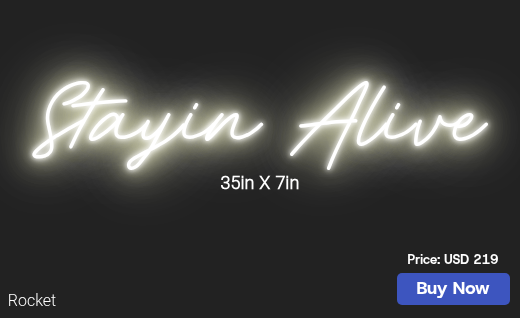 CUSTOM NEON SIGN FOR Tlm629