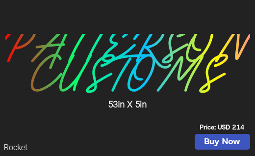 CUSTOM NEON SIGN FOR Kdpatterson123