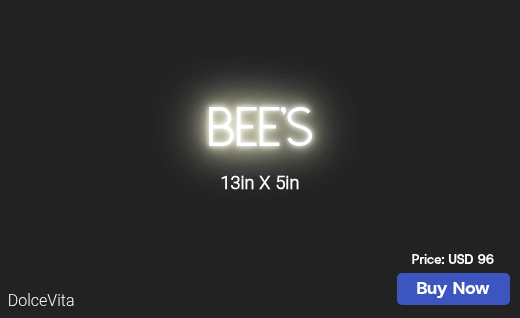 CUSTOM NEON SIGN FOR Jackiebee73