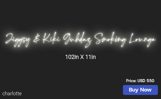 CUSTOM NEON SIGN FOR Keelta Mills