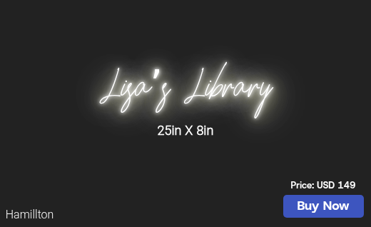 CUSTOM NEON SIGN FOR Lisaowens