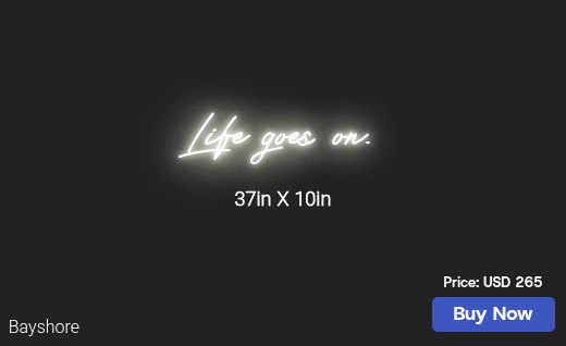 CUSTOM NEON SIGN FOR Vettfan1