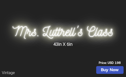 CUSTOM NEON SIGN FOR Office