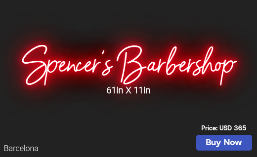 CUSTOM NEON SIGN FOR Schmokerobert