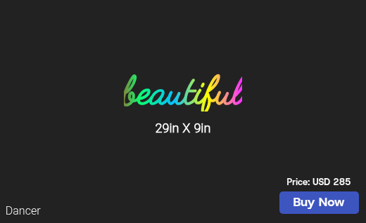 CUSTOM NEON SIGN FOR Pwp2707