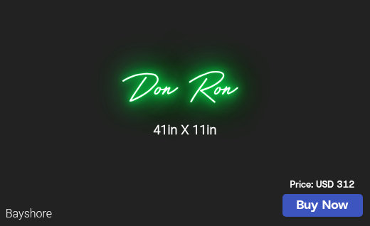 CUSTOM NEON SIGN FOR Rsdbrown28