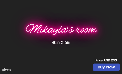 CUSTOM NEON SIGN FOR Rich1123k