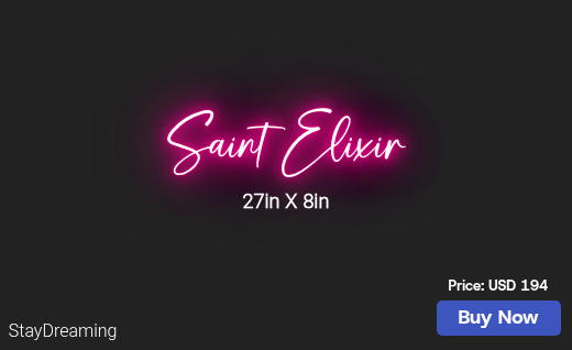 CUSTOM NEON SIGN FOR Sarah Noshin1