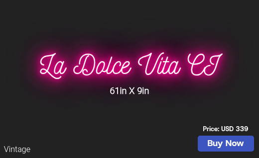CUSTOM NEON SIGN FOR Sheenamaria84