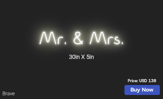 CUSTOM NEON SIGN FOR Melindaharris3382