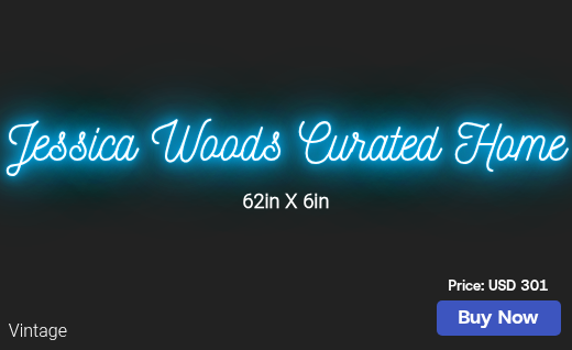 CUSTOM NEON SIGN FOR Jessicawoodsartist