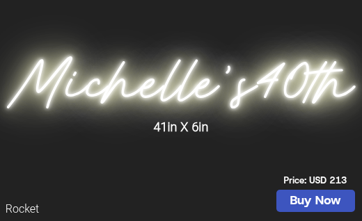 CUSTOM NEON SIGN FOR Lgrholland