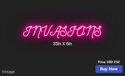 CUSTOM NEON SIGN FOR Ivetteburke