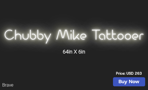 CUSTOM NEON SIGN FOR Inkymike2026