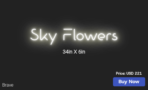 CUSTOM NEON SIGN FOR Usupbaev0202