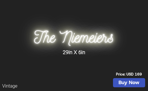 CUSTOM NEON SIGN FOR Julieariley71