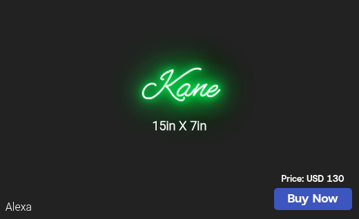 CUSTOM NEON SIGN FOR Laken Casey09