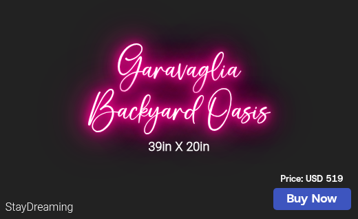 CUSTOM NEON SIGN FOR Egarvs1129