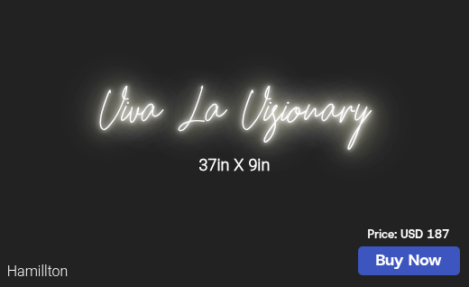 CUSTOM NEON SIGN FOR Victoria
