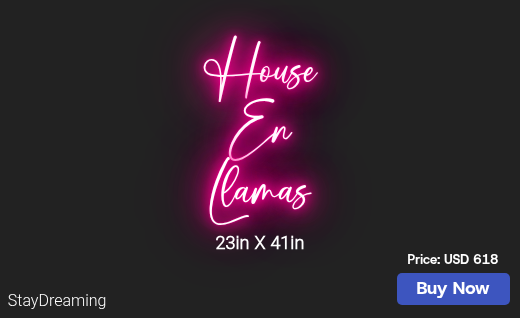 CUSTOM NEON SIGN FOR Barbaramont3