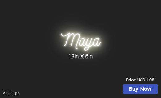 CUSTOM NEON SIGN FOR Sthomas917