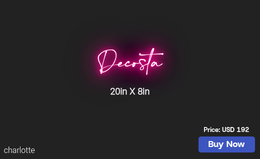 CUSTOM NEON SIGN FOR Ashleynicolee 21