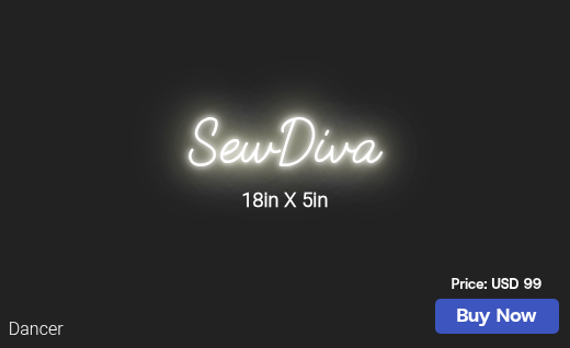 CUSTOM NEON SIGN FOR Sewdiva525