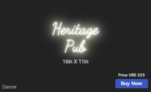 CUSTOM NEON SIGN FOR Wespeakhouse