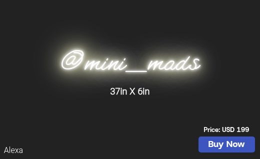 CUSTOM NEON SIGN FOR Jdjmadison