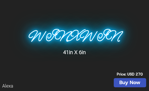 CUSTOM NEON SIGN FOR Sidney Anderson439