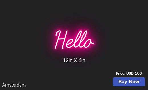 CUSTOM NEON SIGN FOR Khizra Farrukh