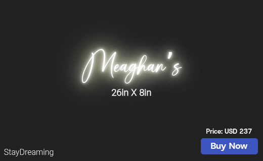 CUSTOM NEON SIGN FOR Jodiburns999