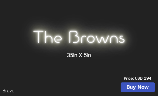 CUSTOM NEON SIGN FOR Jebbrown22