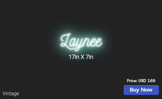 CUSTOM NEON SIGN FOR Swingle Sara6
