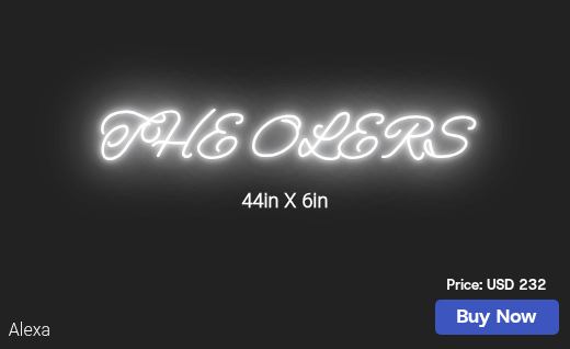 CUSTOM NEON SIGN FOR Olero74