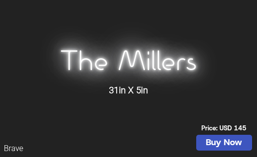 CUSTOM NEON SIGN FOR Britneymiller57